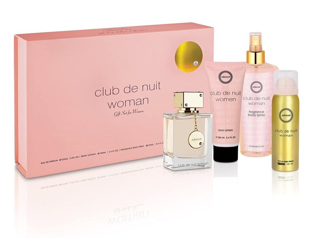Club De Nuit Woman Gift Set For Women 4 Piezas