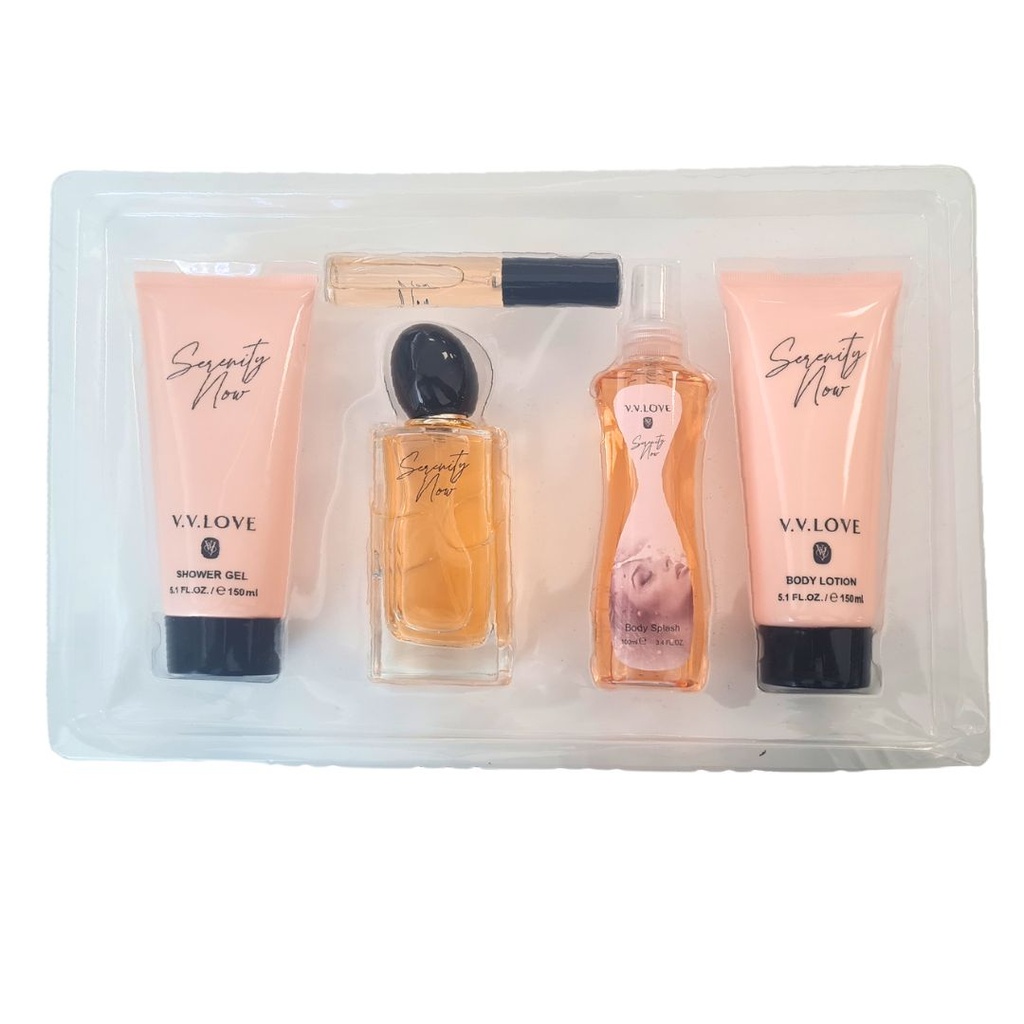 V.V Love Serenity Now Set 5 Piezas