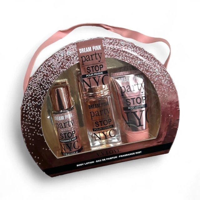 V.V Love Dream Pink Party Set 3 Piezas