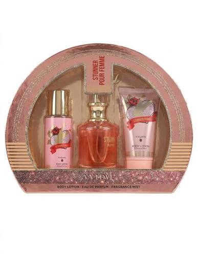 V.V Love Stunner Pour Femme Set 3 Piezas 