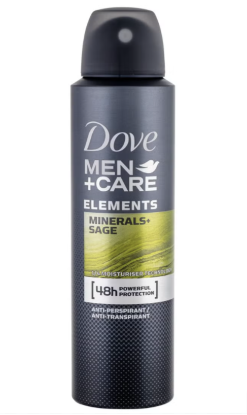 Dove Men + Care Elements Minerals + Sage Desodorante Spray 250 ml 