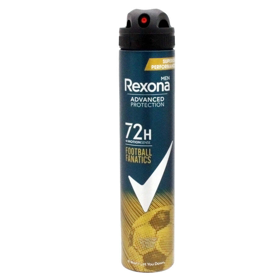 Rexona Men Advanced Protection Football Fanatics 72H Desodorante Spray 200 ml 