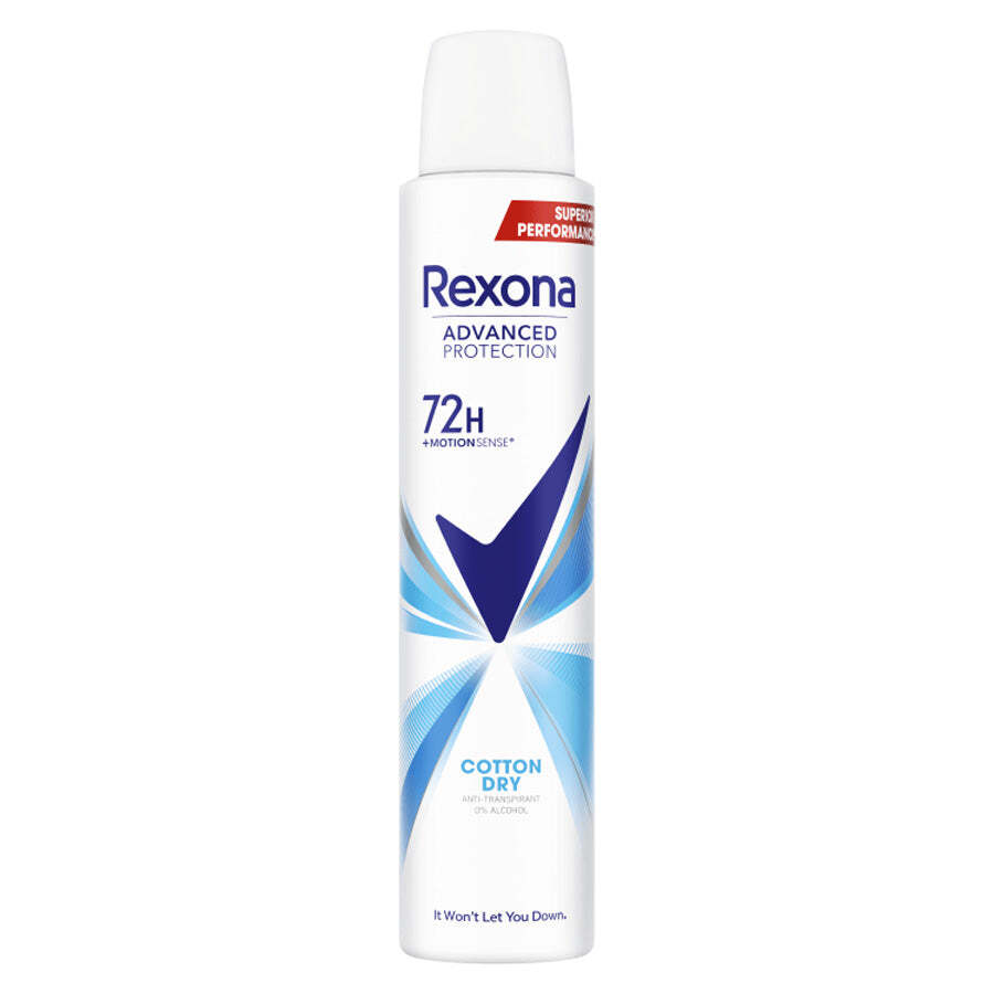 Rexona Women Advanced Protection Cotton Dry 72H Desodorante Spray 200 ml