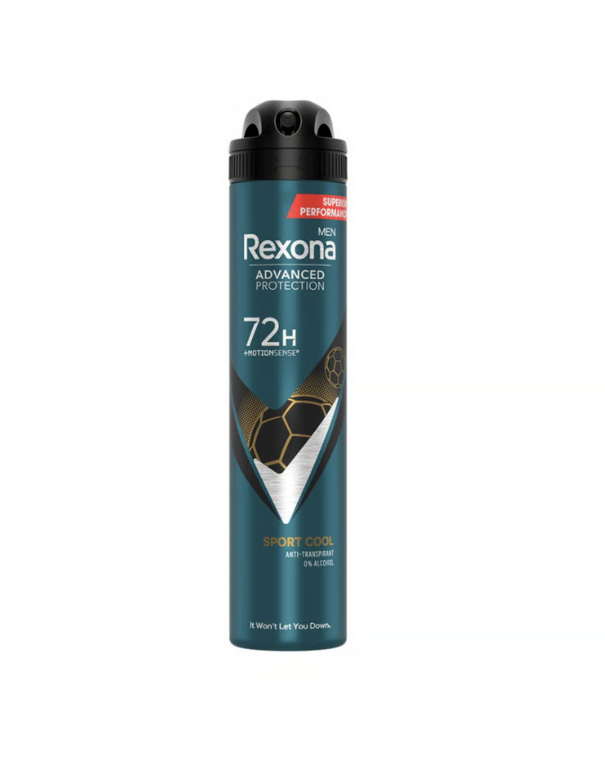 Rexona Men Advanced Sport 72H Desodorante Spray 200 ml 