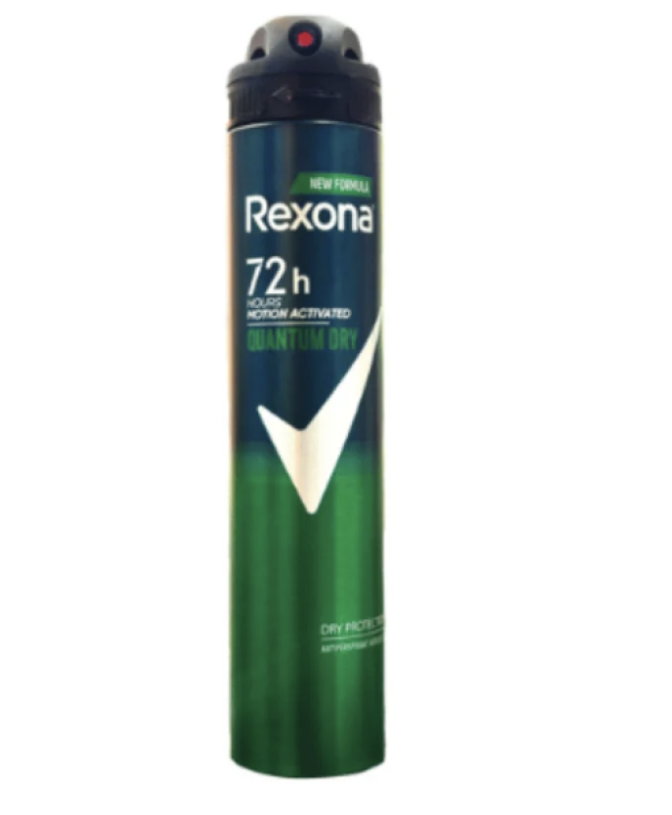 Rexona Men Quantum Dry 72H Desodorante Spray 200 ml 