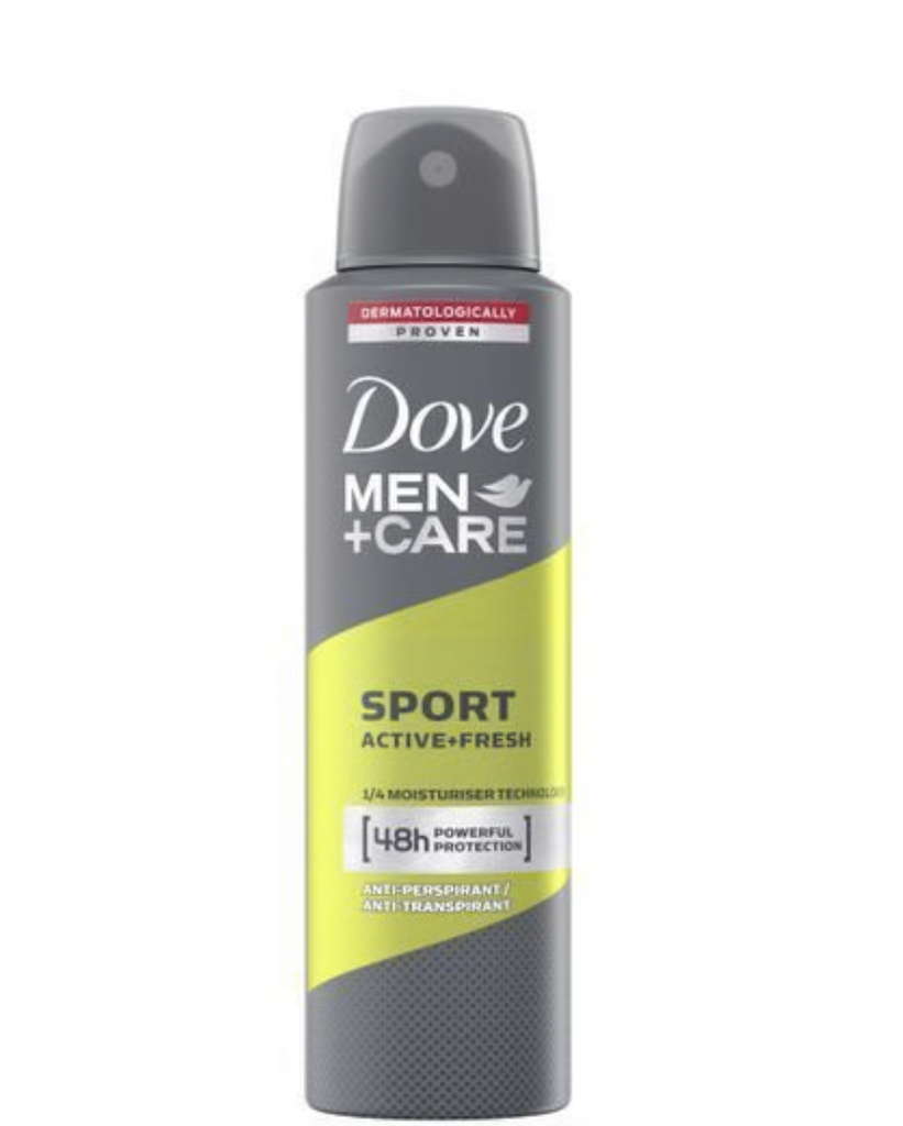 Dove Men + Care Sport Active + Fresh Desodorante Spray 250 ml