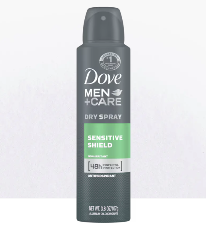 Dove Men + Care Dry Spray Sensitive Shield Desodorante Spray 250 ml